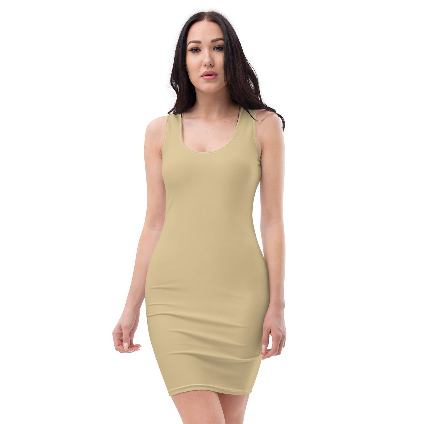 Kleid beige