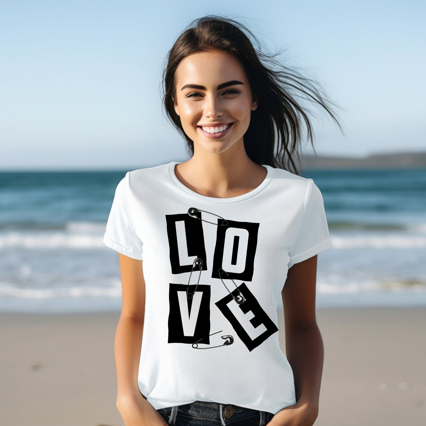 Frauen T-Shirt Love