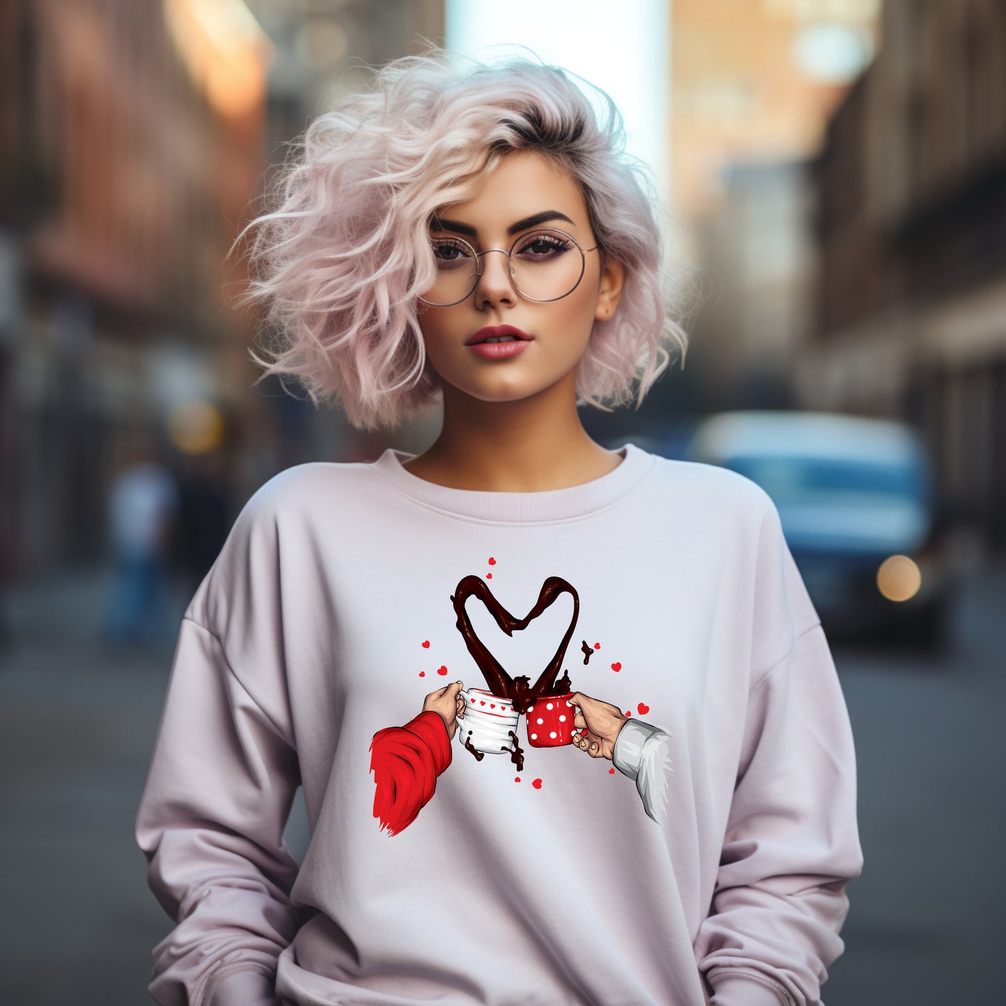 Frauen Pullover cheers!