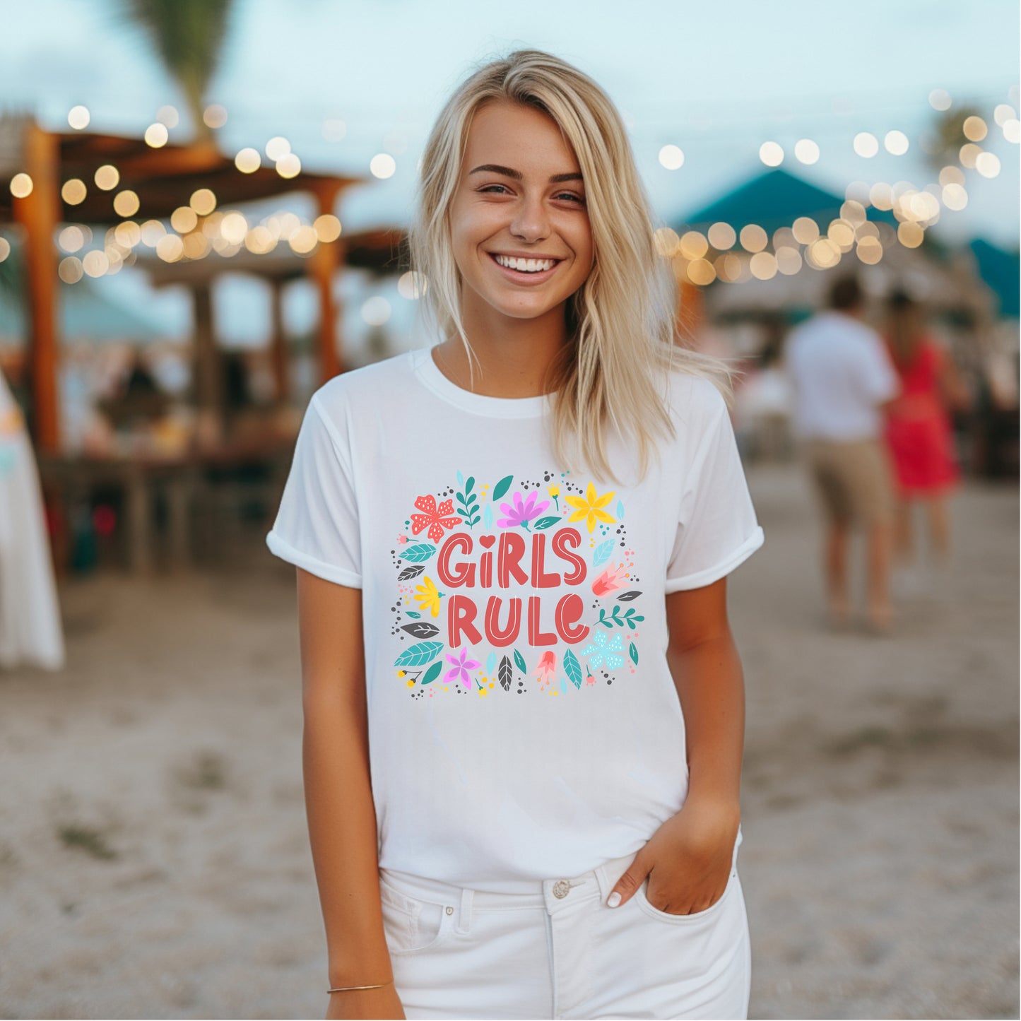 Frauen T-Shirt girls rule