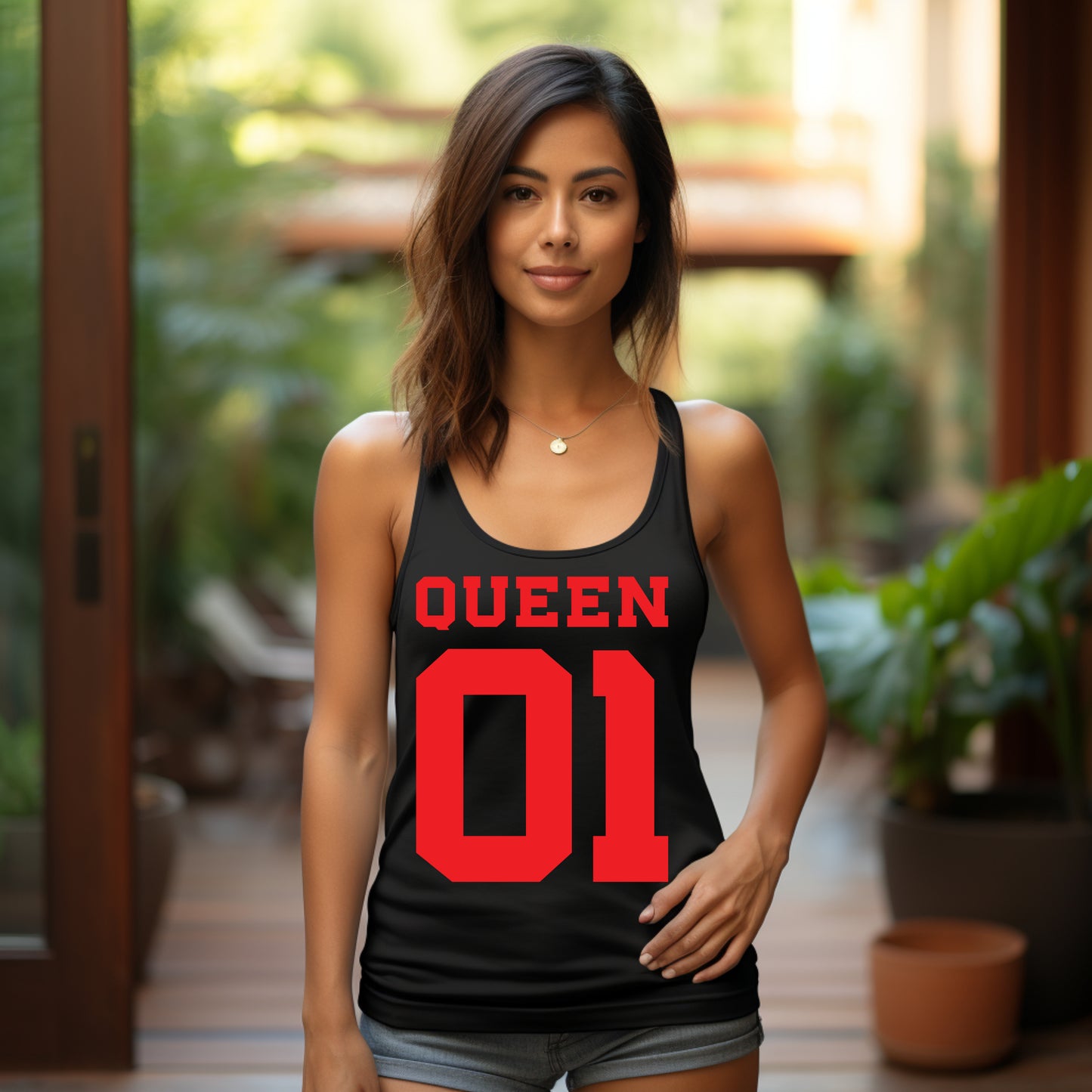 Frauen Tank-Top Queen 01