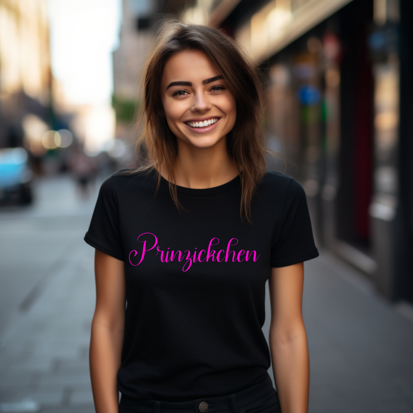 Damen T-Shirt Prinzickchen