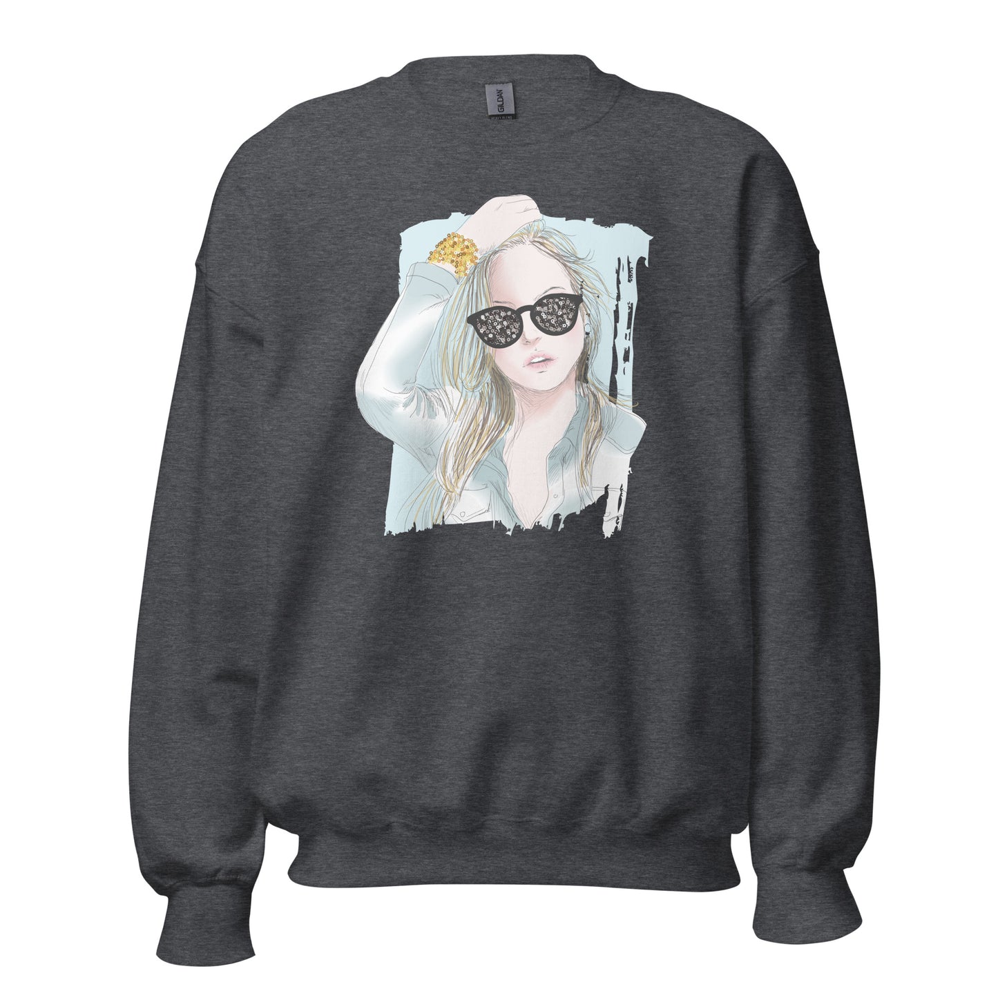 Frauen Pullover gold