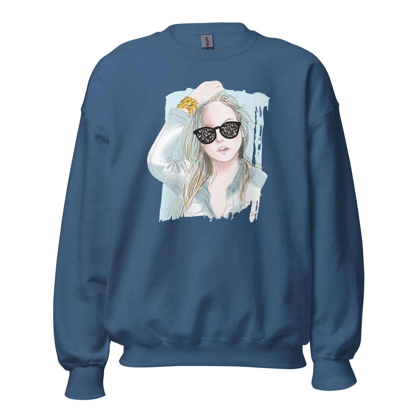 Frauen Pullover gold