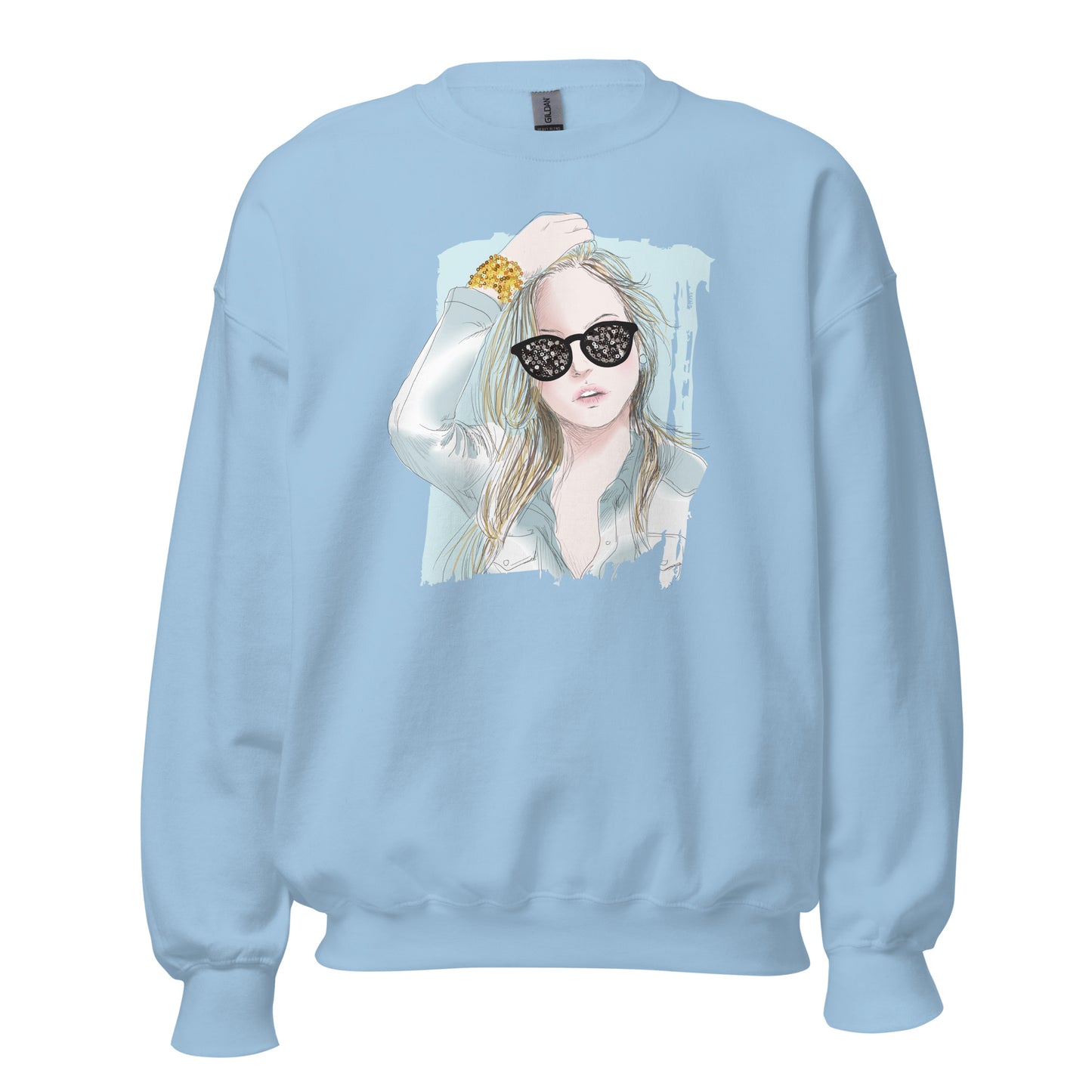 Frauen Pullover gold