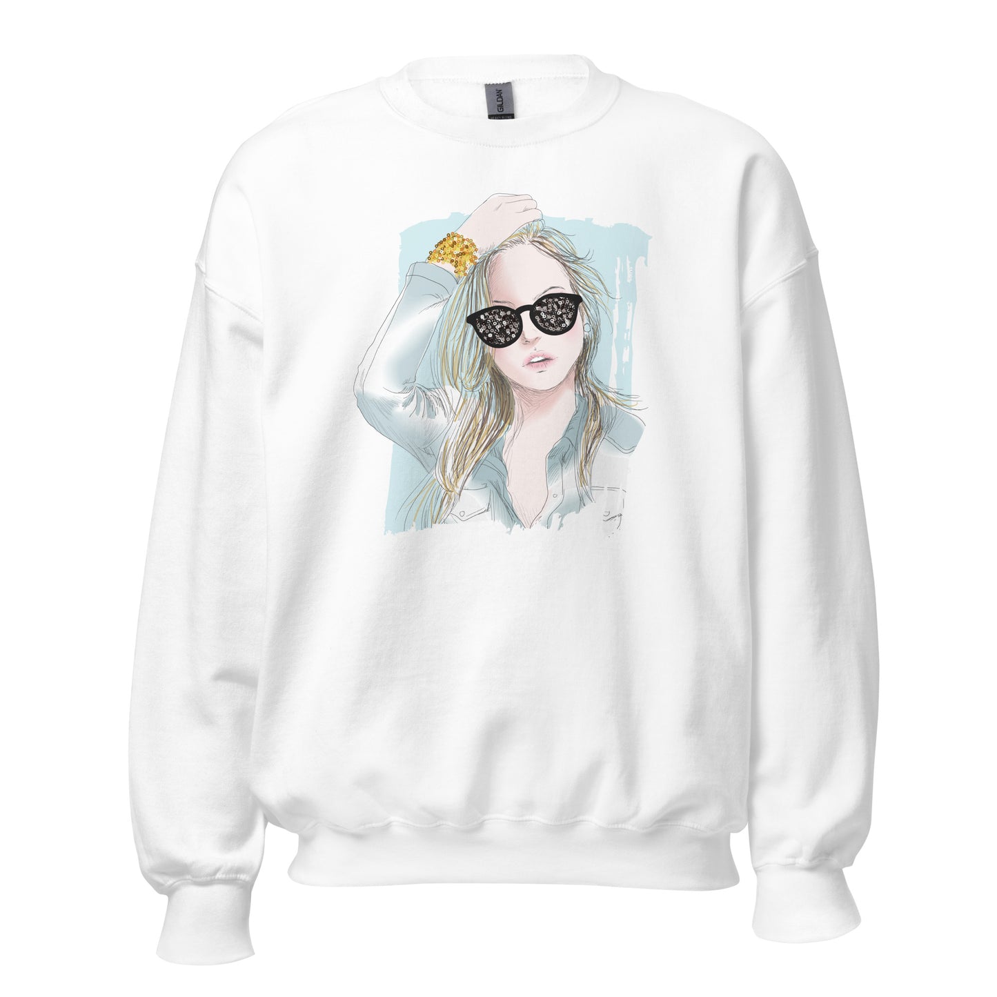 Frauen Pullover gold