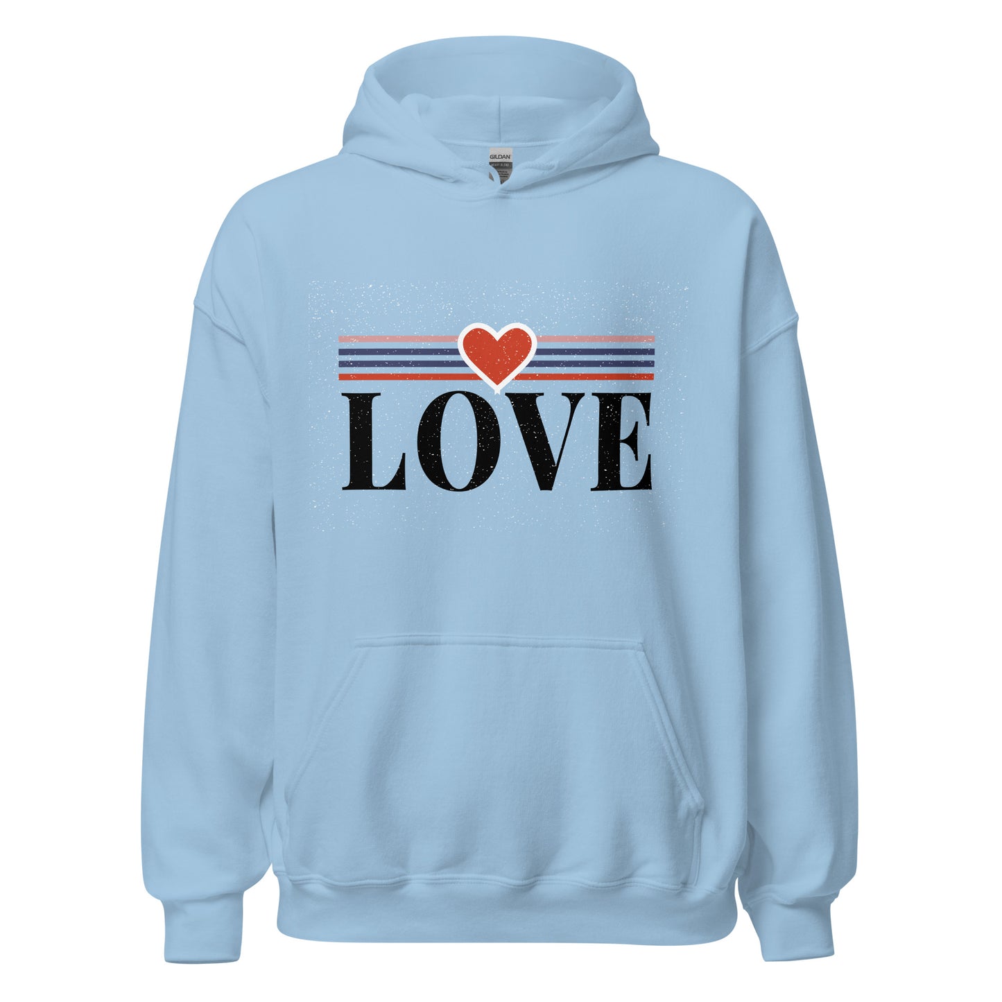Damen Kapuzenpullover Love