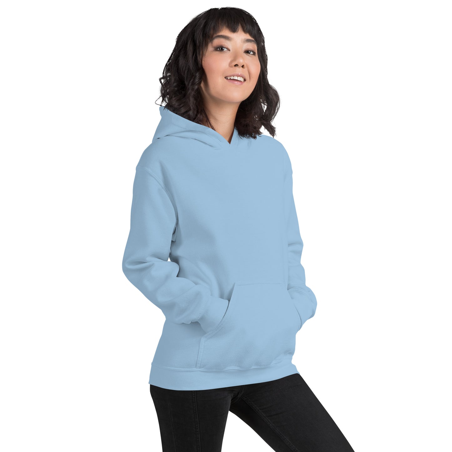 Damen Kaputzenpullover Backprint / Rückenprint Rosen