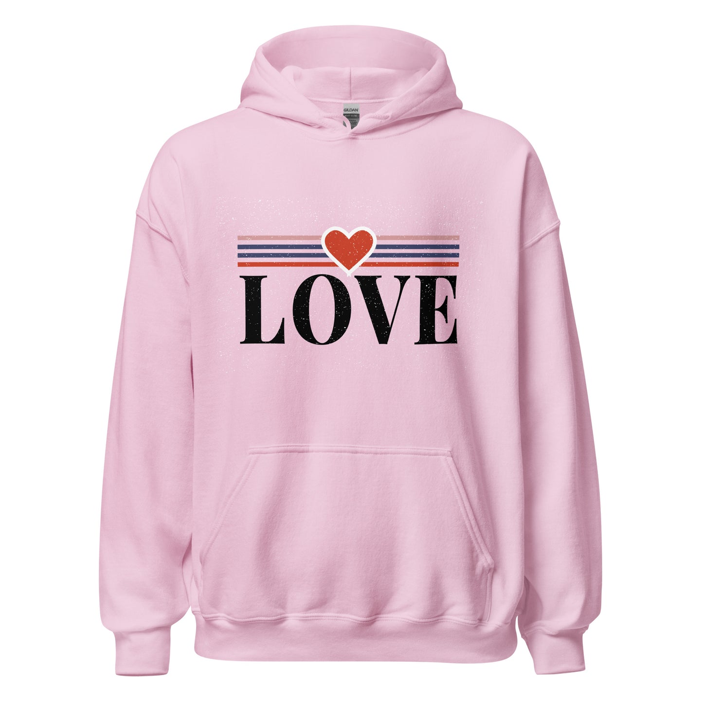 Damen Kapuzenpullover Love