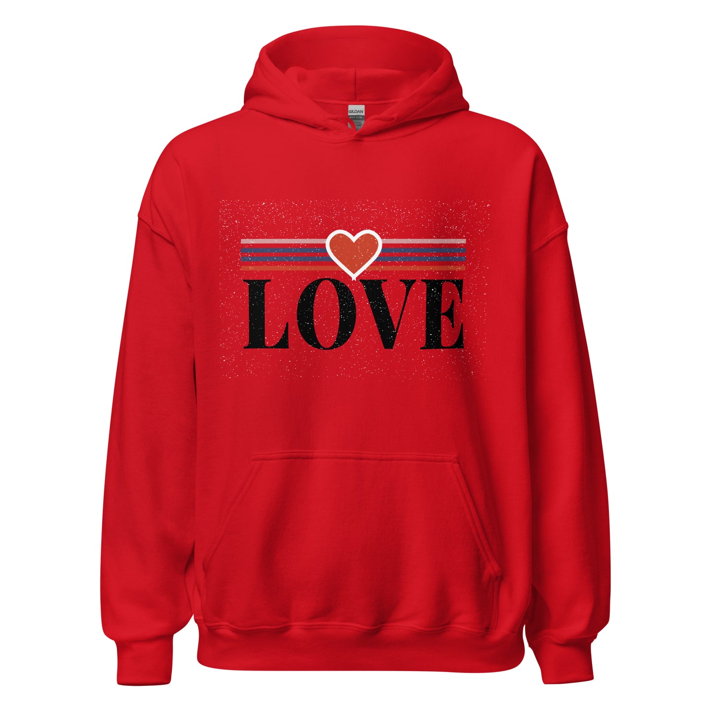 Damen Kapuzenpullover Love