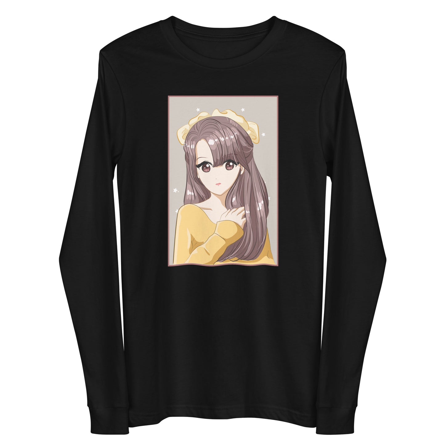 Damen Longsleeve anime girl #3