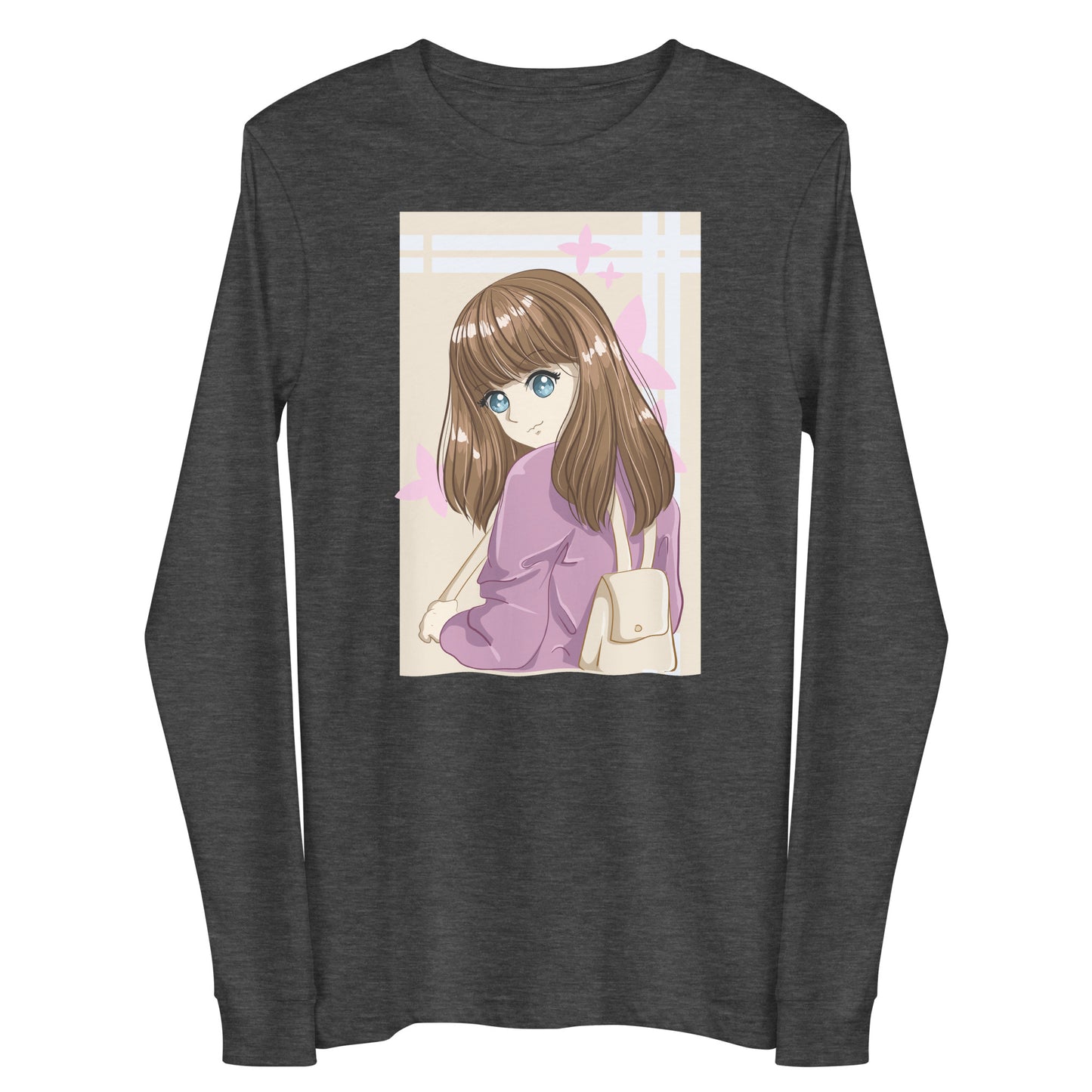 Damen Longsleeve anime girl
