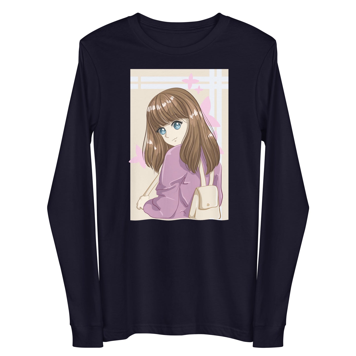 Damen Longsleeve anime girl