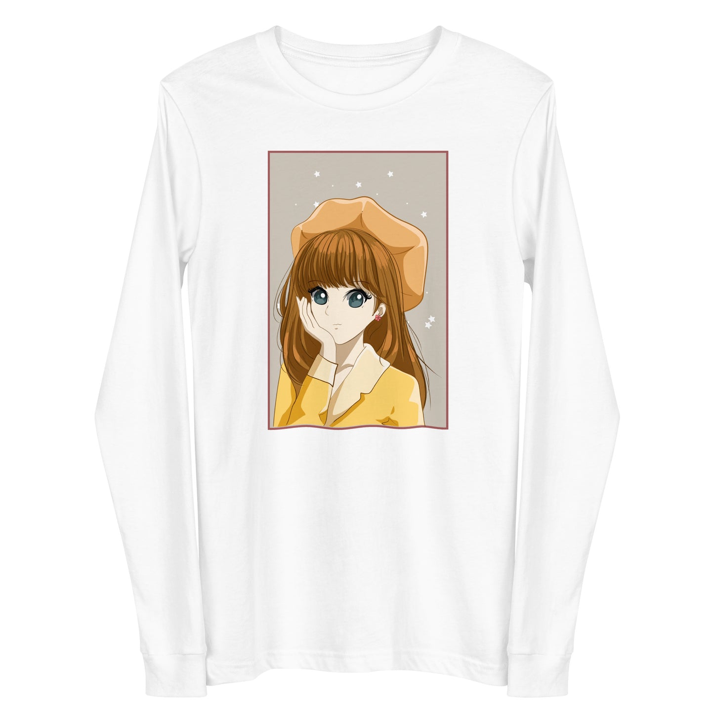 Damen Longsleeve anime girl #2