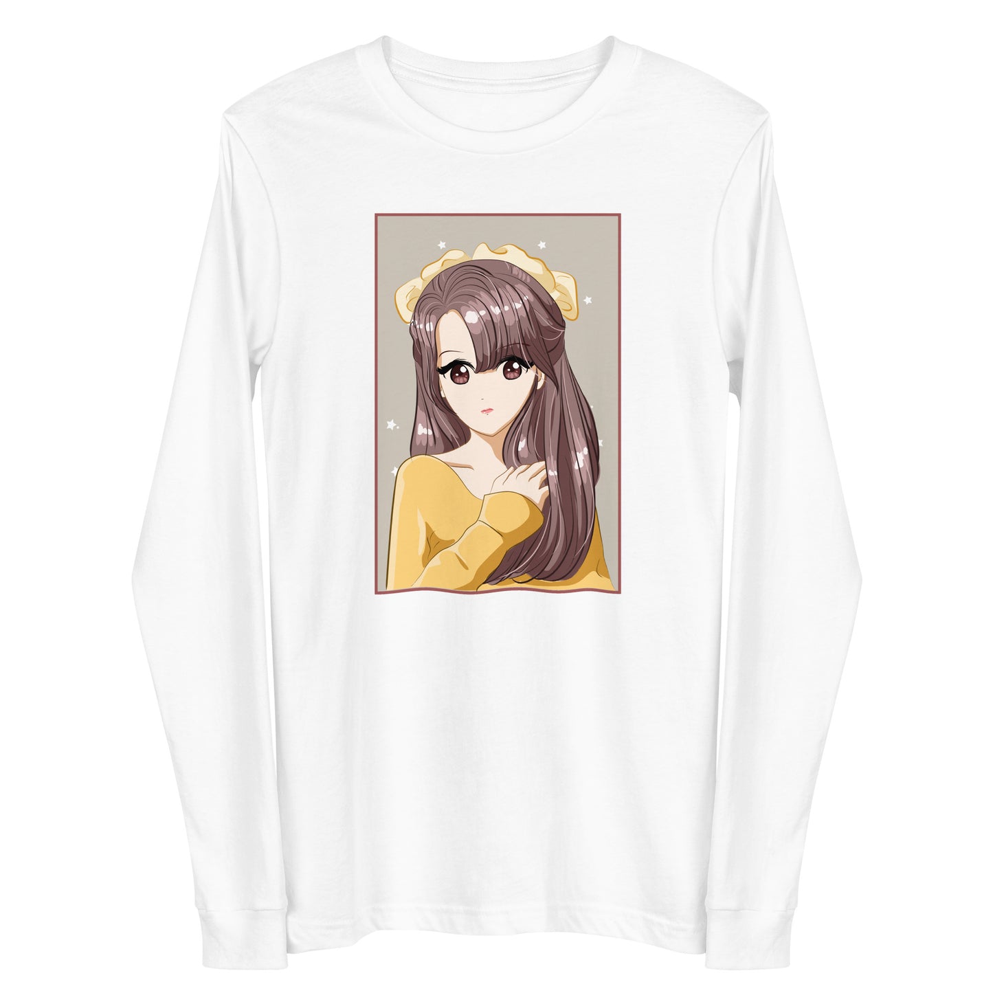 Damen Longsleeve anime girl #3