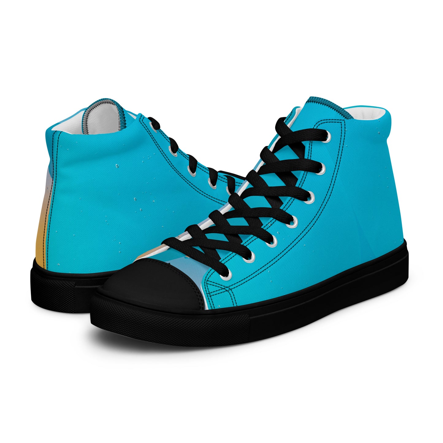 High-Top Damen Sneaker raindrops