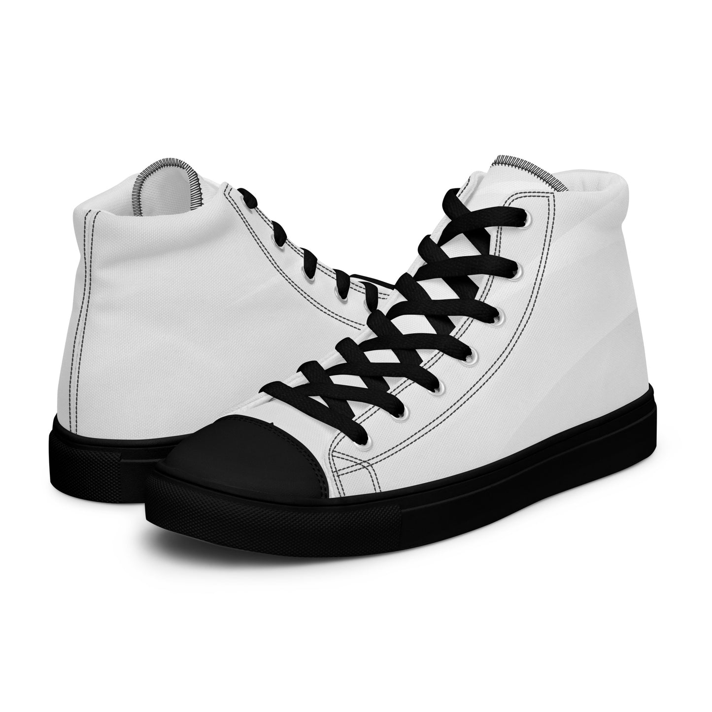 High-Top Damen Sneaker white waves