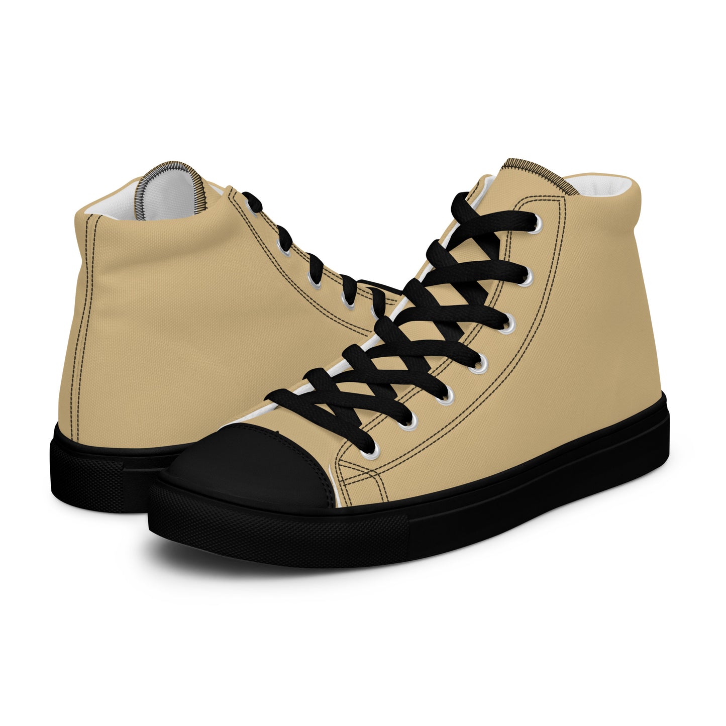High-Top Damen Sneaker beige