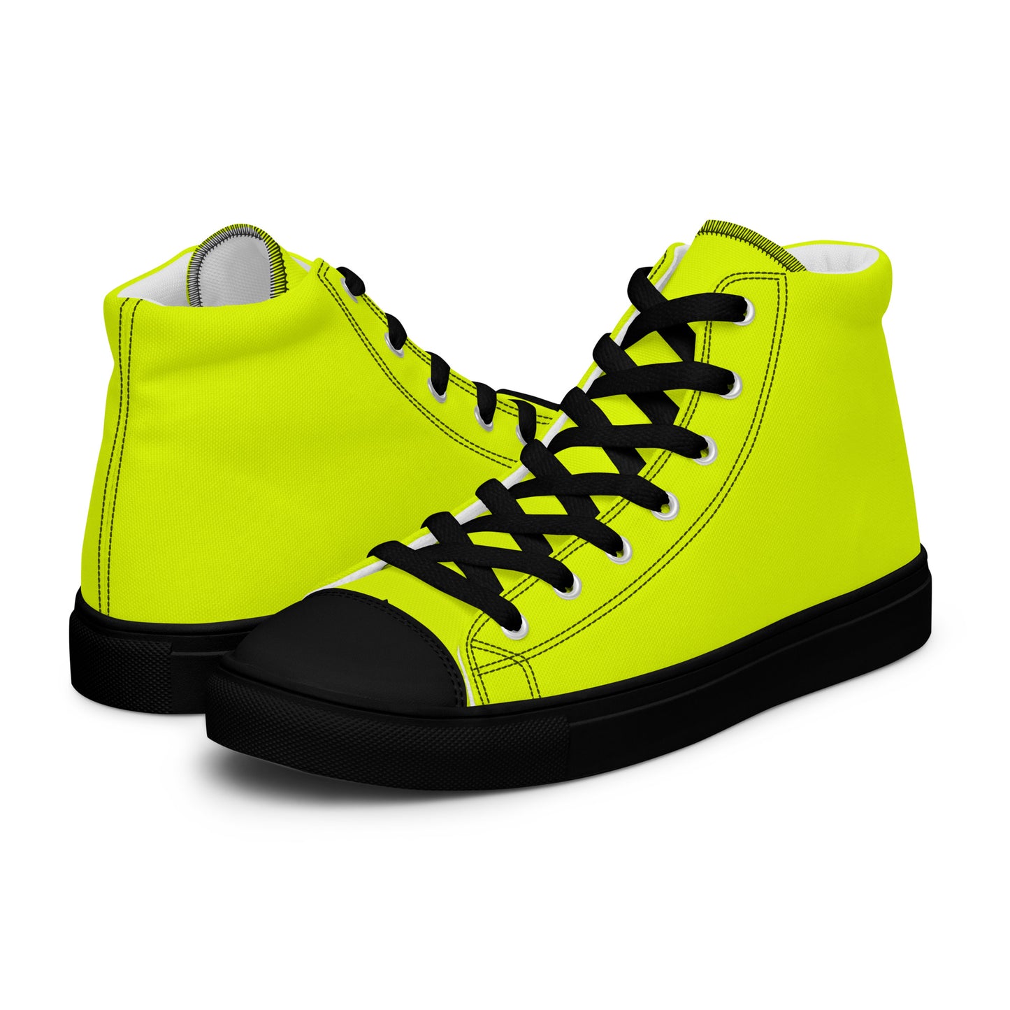 High-Top Damen Sneaker Gelb