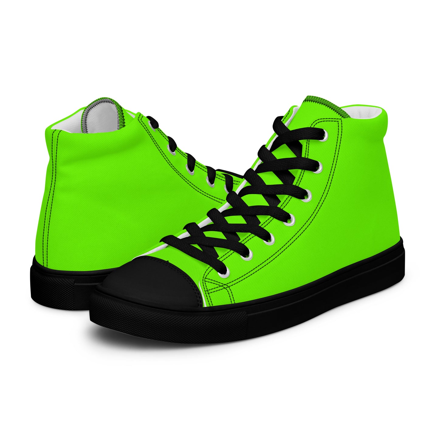 High-Top Damen Sneaker hellgrün