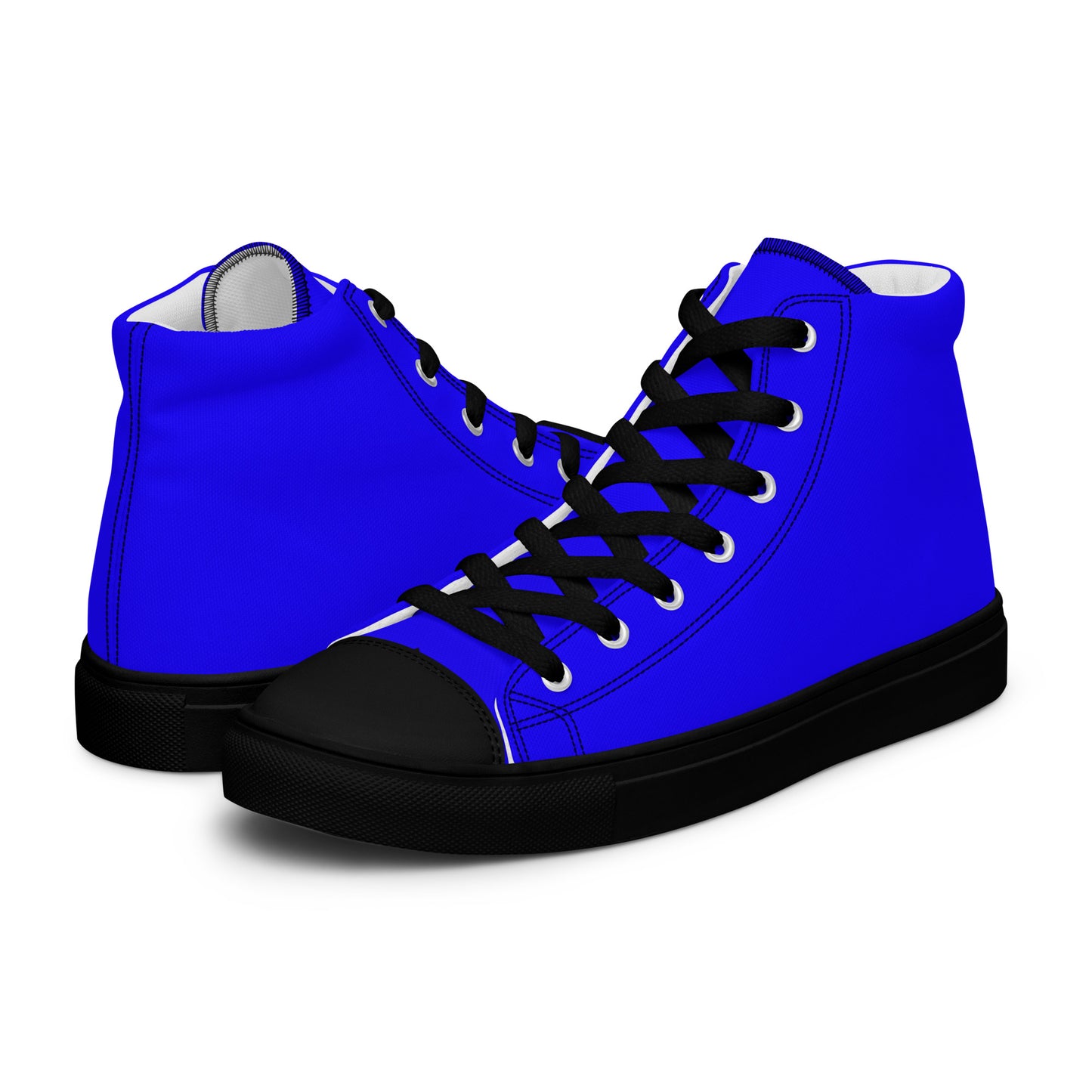 High-Top Damen Sneaker royalblau