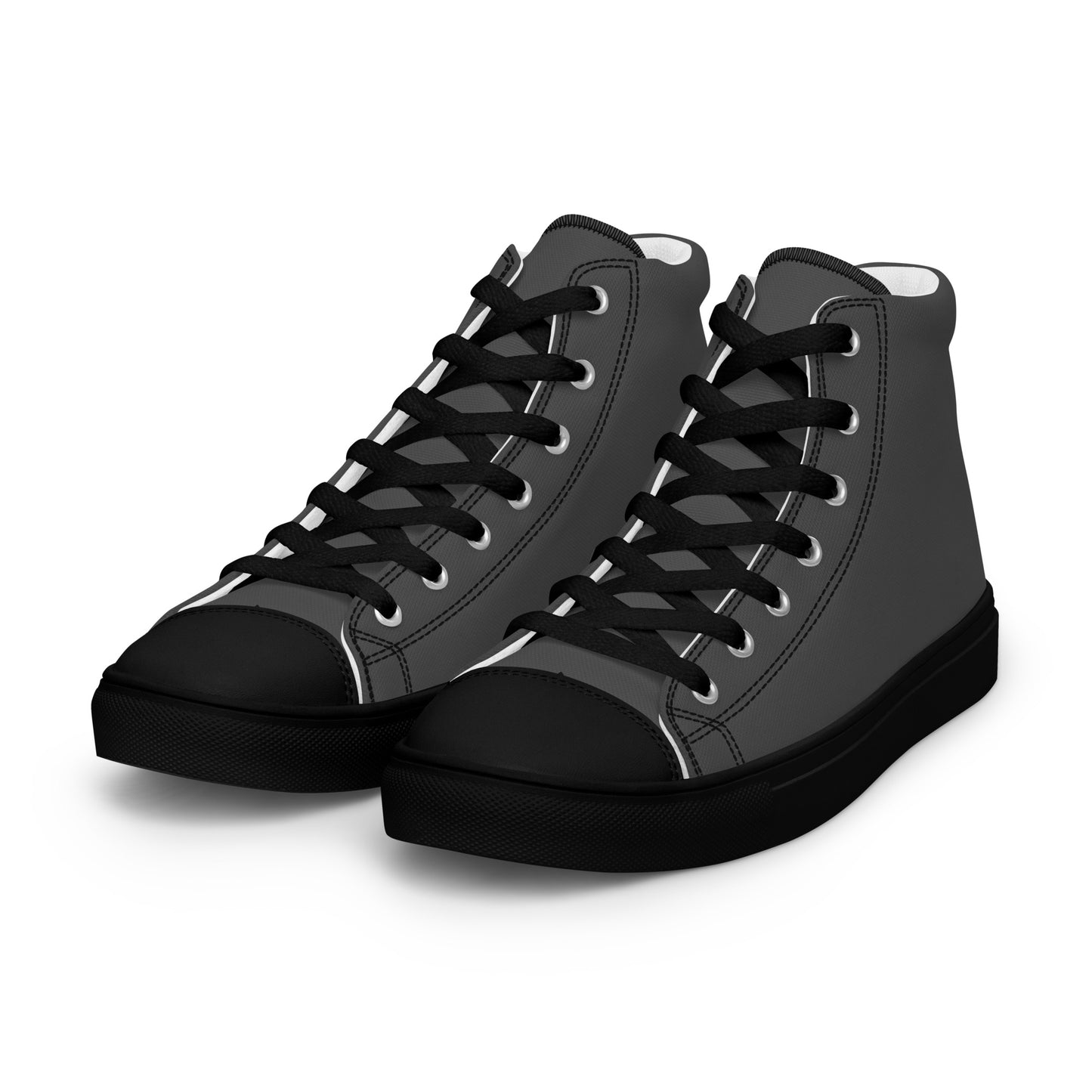 High-Top Damen Sneaker dunkelgrau