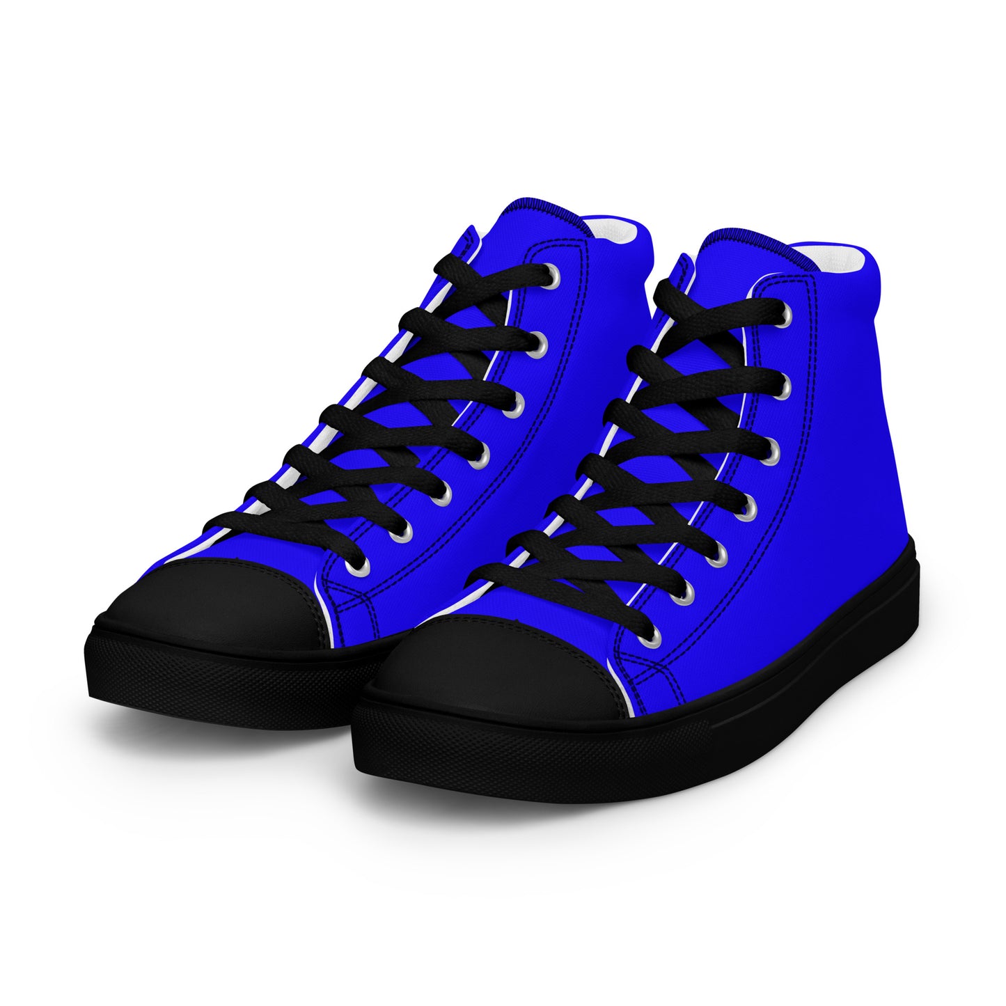 High-Top Damen Sneaker royalblau