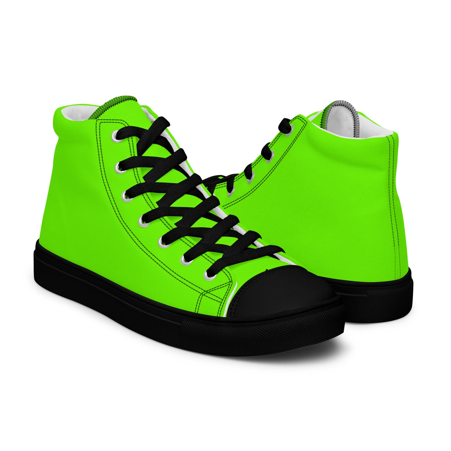 High-Top Damen Sneaker hellgrün