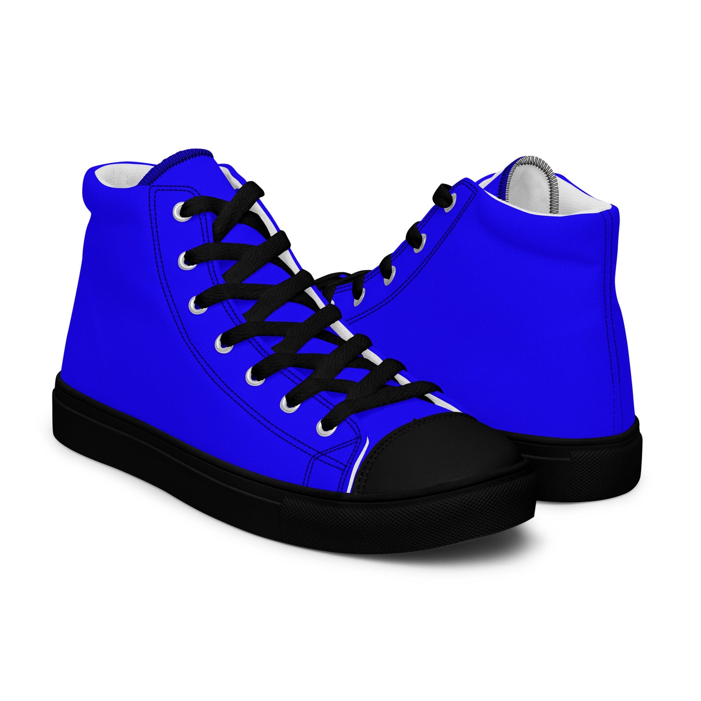 High-Top Damen Sneaker royalblau