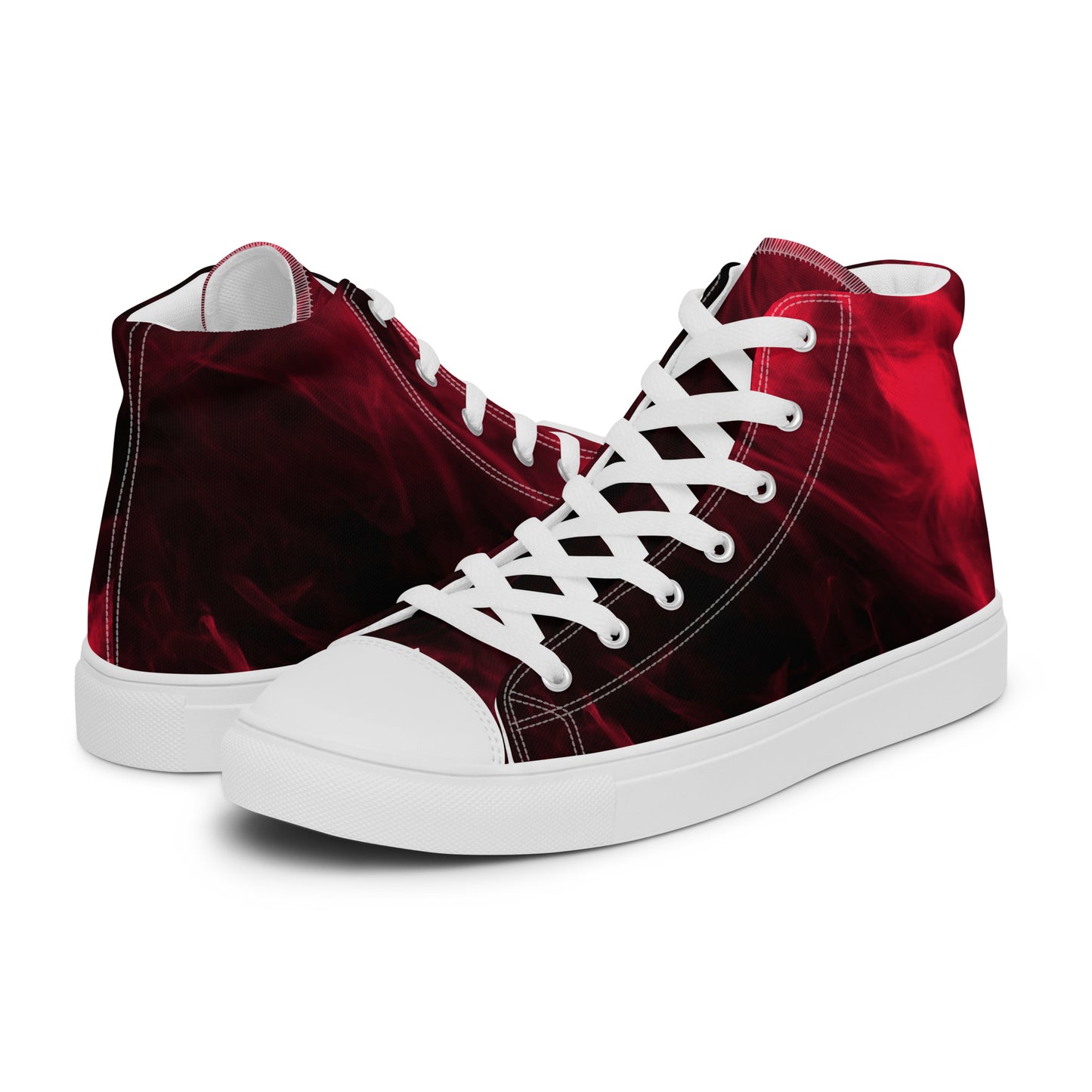 High-Top Damen Sneaker dusk ( rot / schwarz)