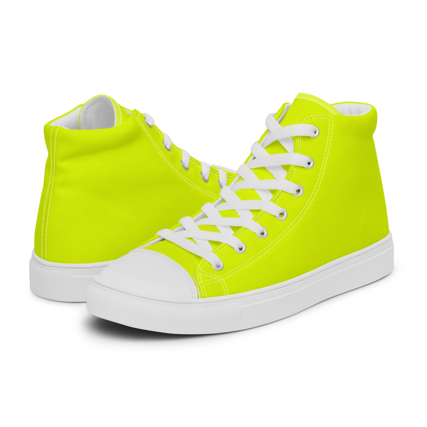 High-Top Damen Sneaker Gelb