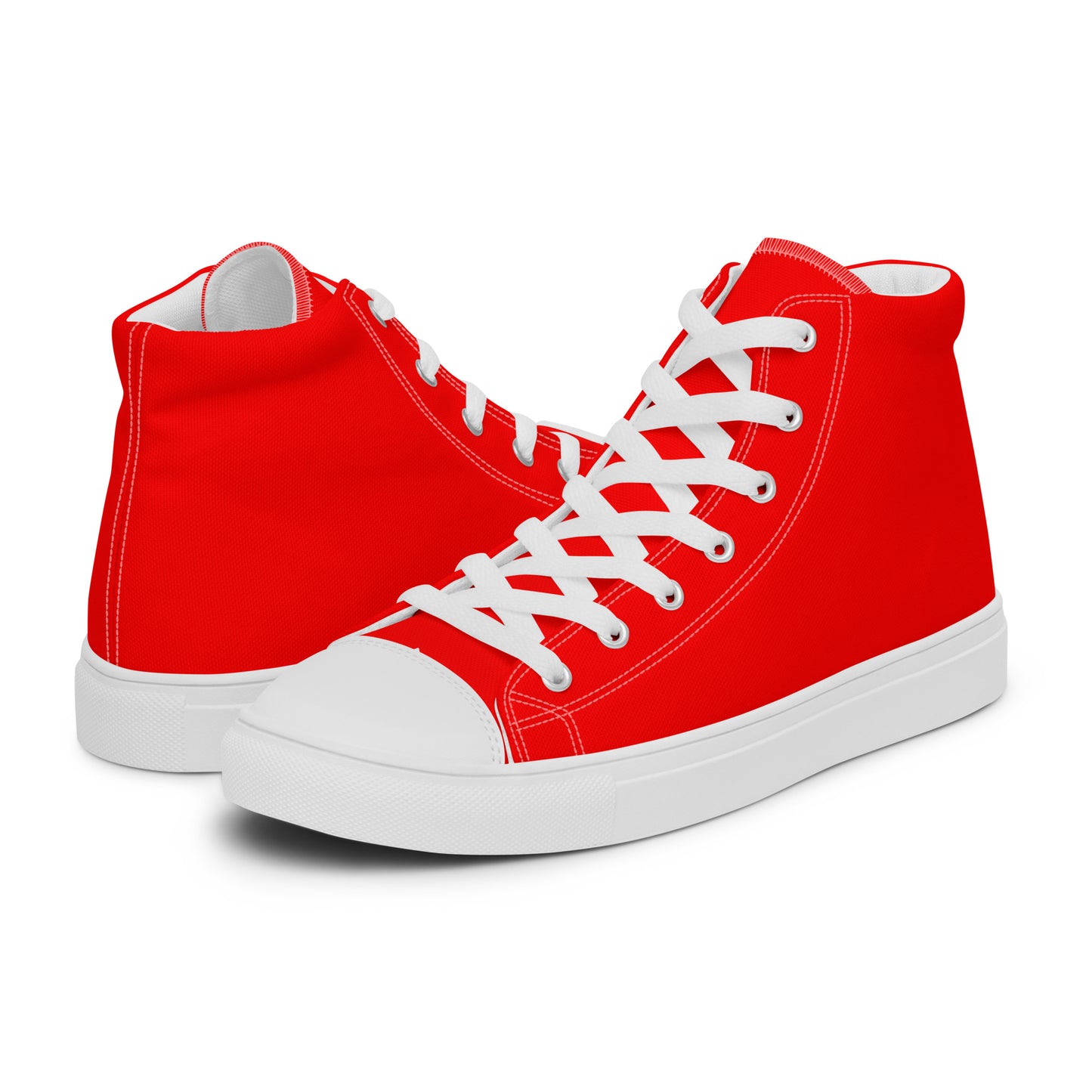 High-Top Damen Sneaker rot