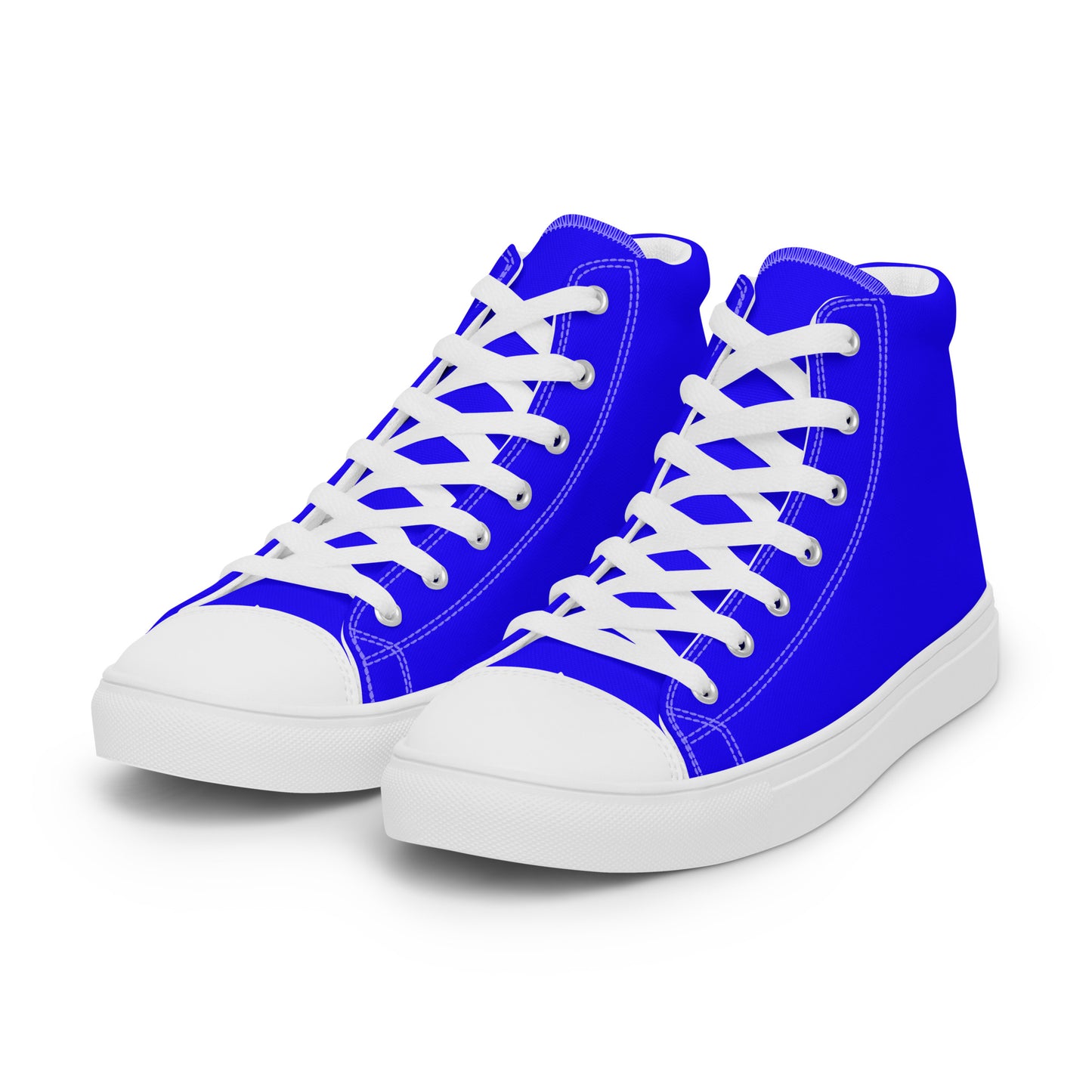 High-Top Damen Sneaker royalblau