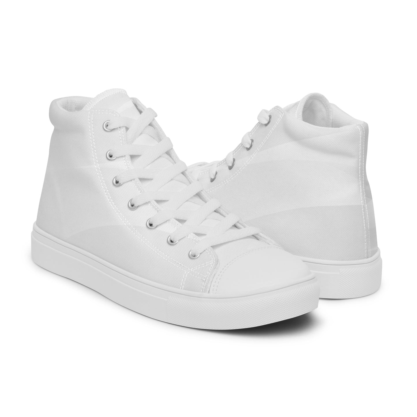 High-Top Damen Sneaker white waves