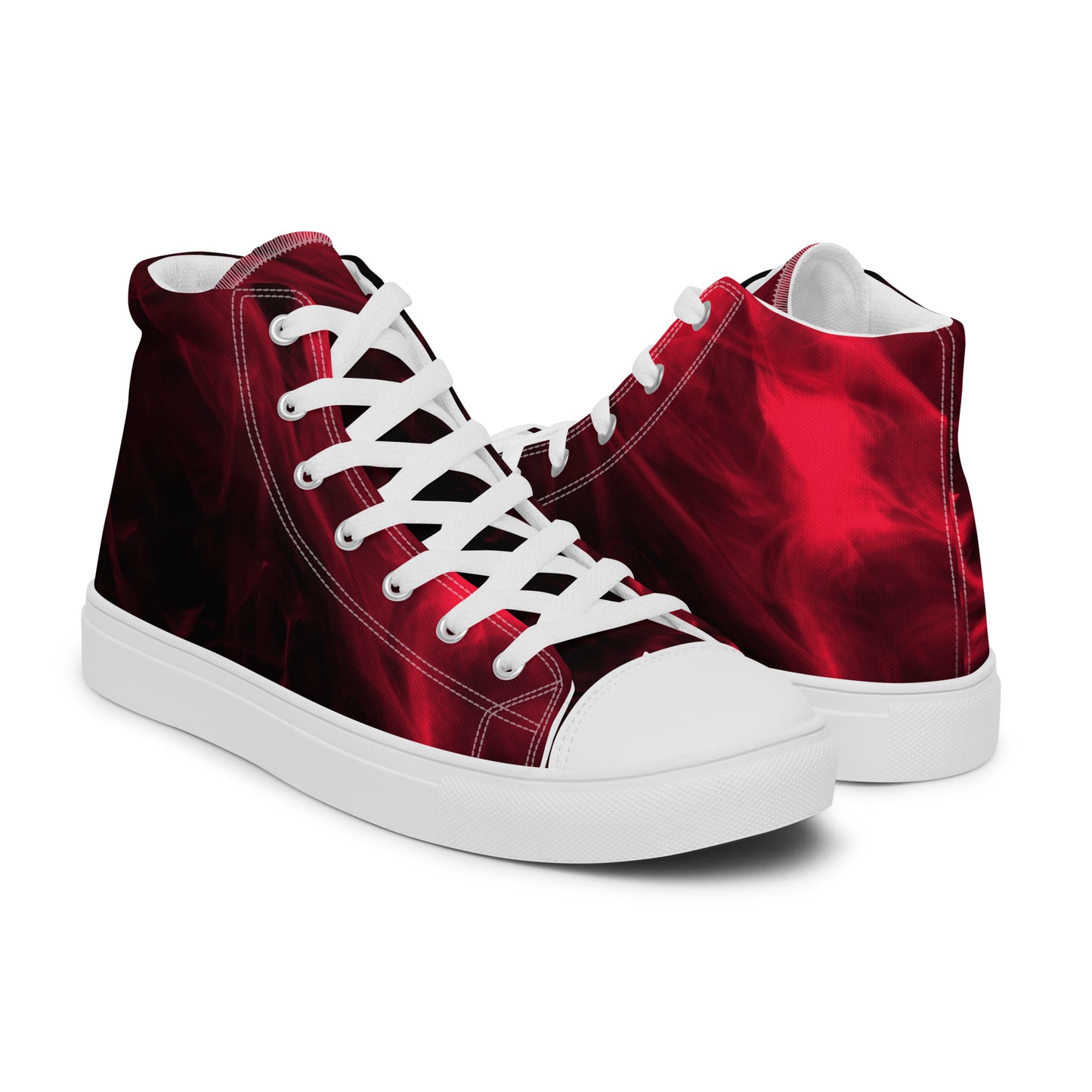 High-Top Damen Sneaker dusk ( rot / schwarz)