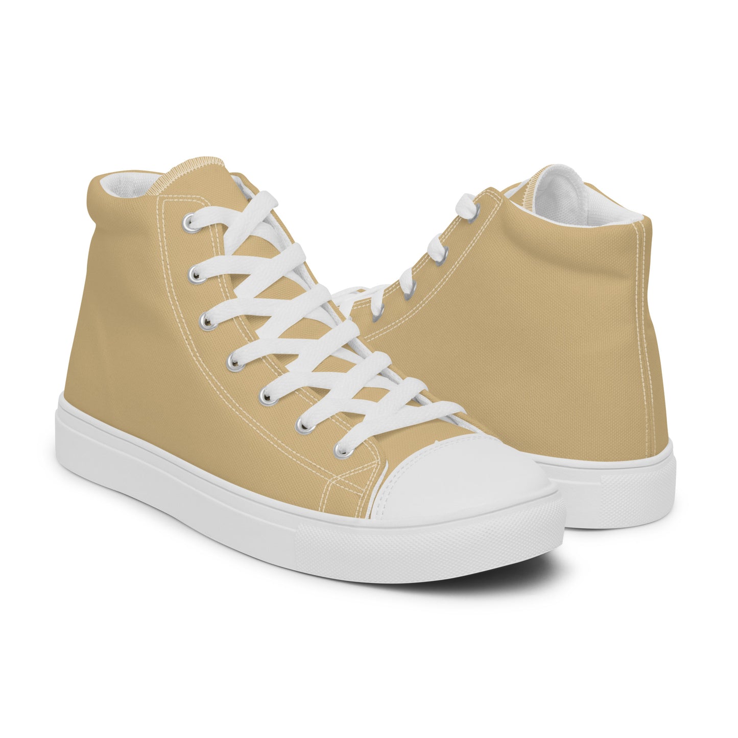 High-Top Damen Sneaker beige