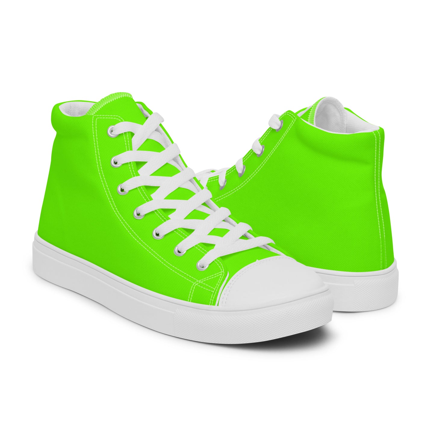 High-Top Damen Sneaker hellgrün