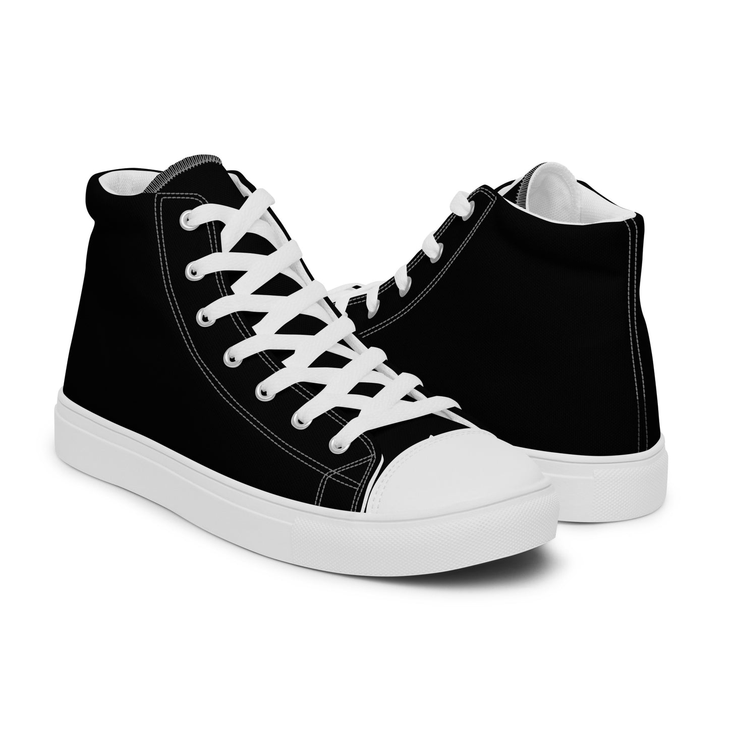 High-Top Damen Sneaker schwarz