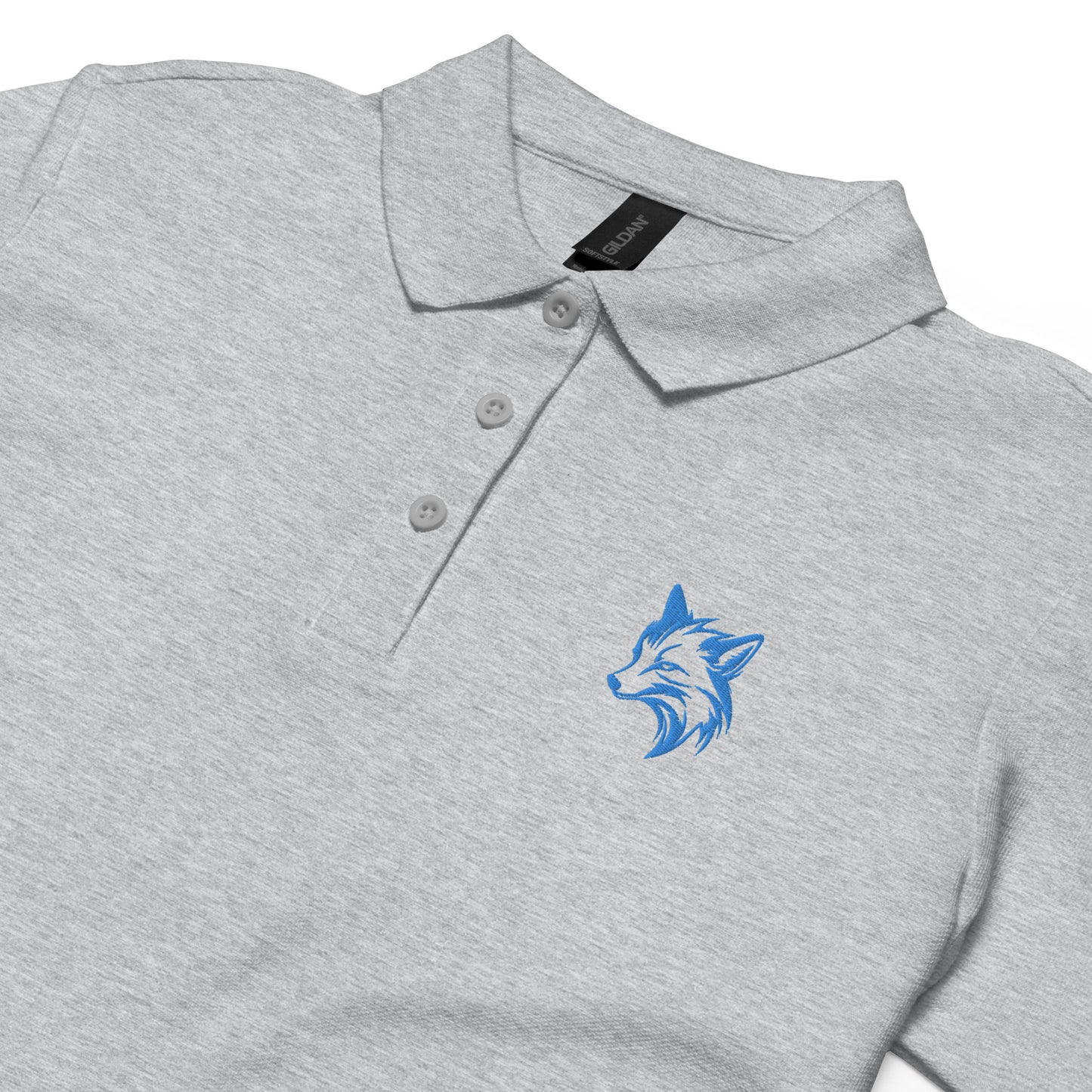 Fox graues Poloshirt für Damen