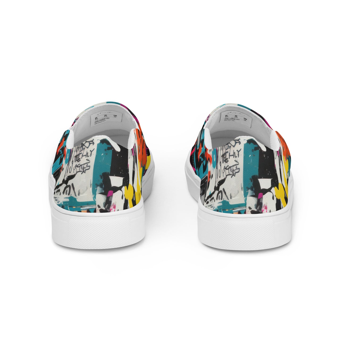 Damen Slipper Graffiti