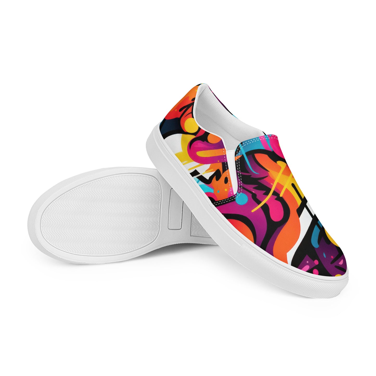 Damen Slipper Graffiti Edition