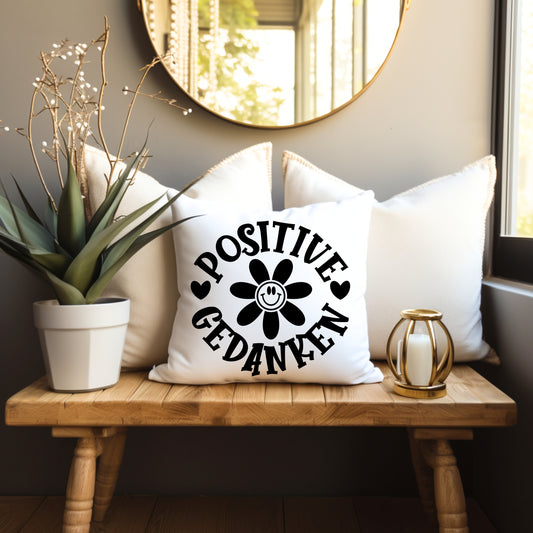 Kissen positive Gedanken