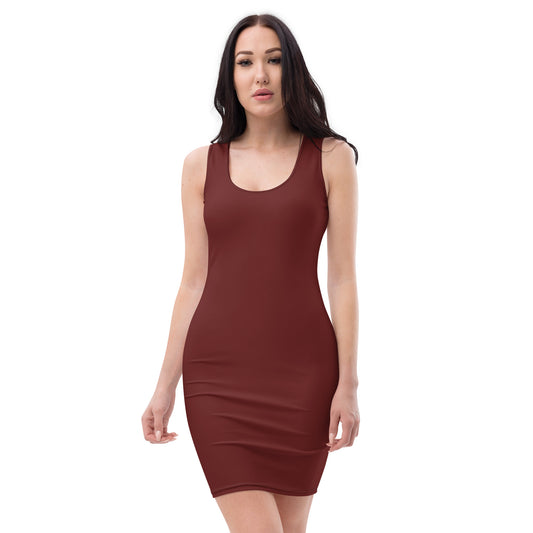 Kleid weinrot