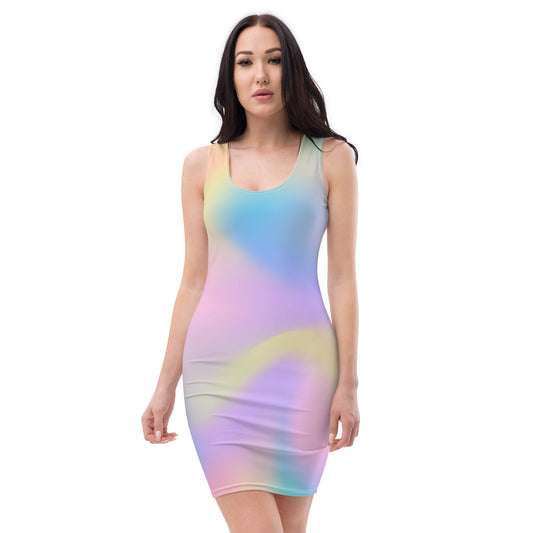 Kleid liquid colors