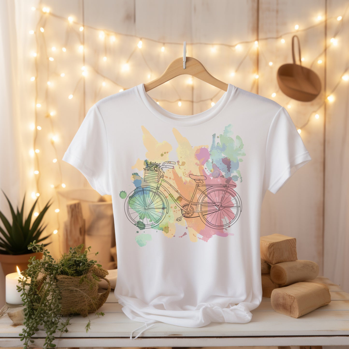 Damen T-Shirt Ausflug ins Grüne
