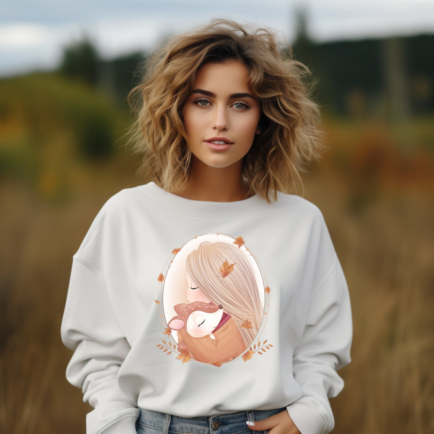 Damen Pullover Herbstgefühle #2