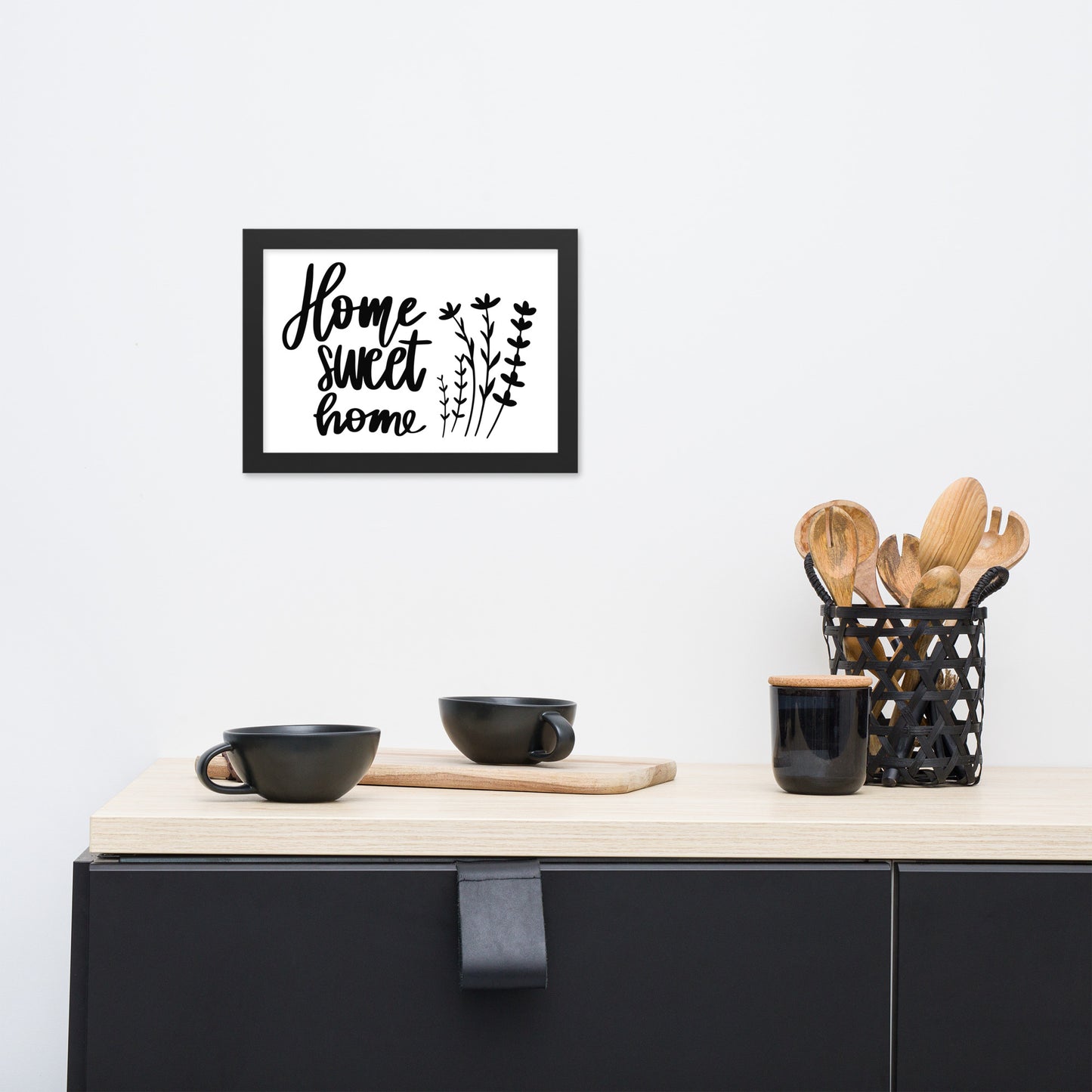Gerahmtes Poster home sweet home