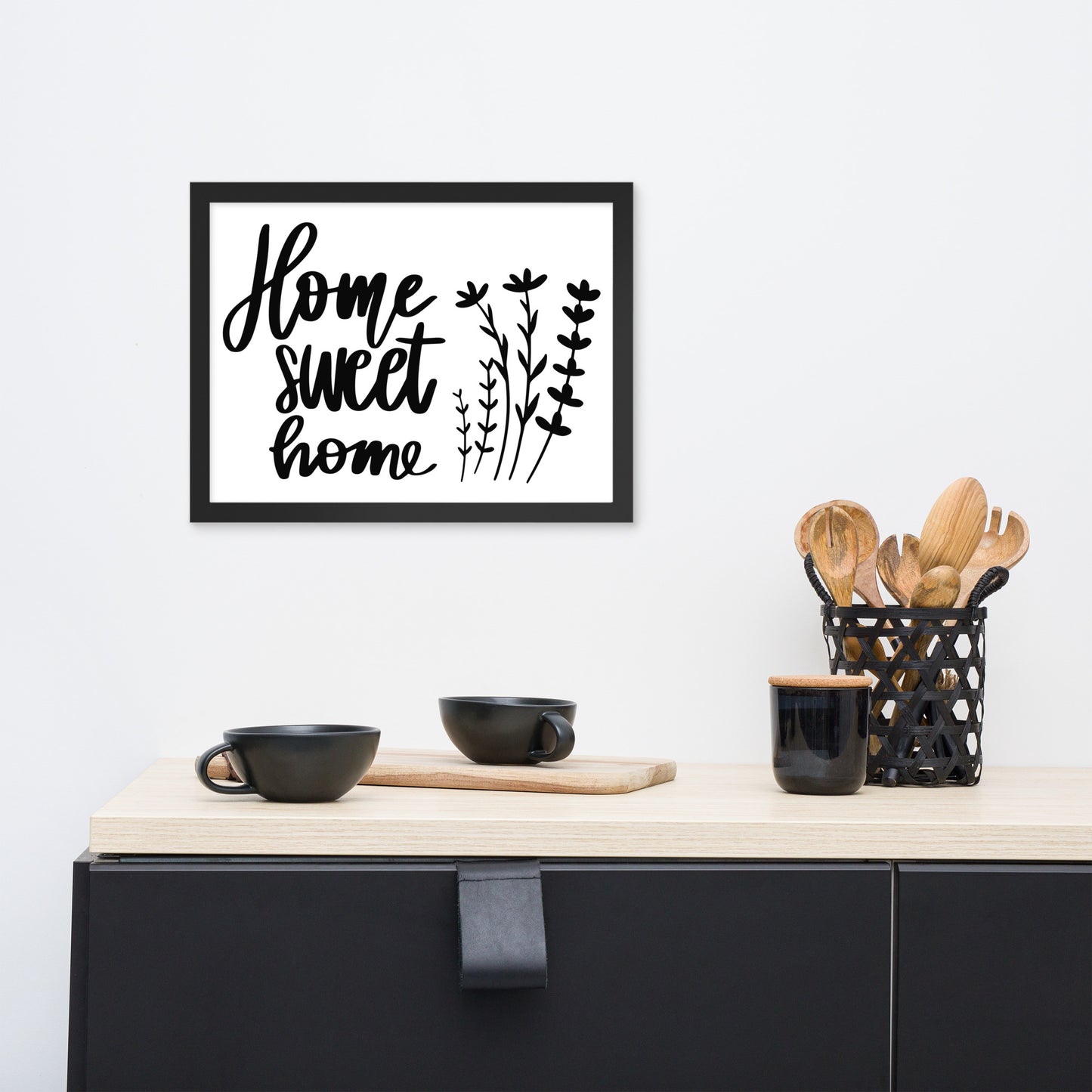 Gerahmtes Poster home sweet home