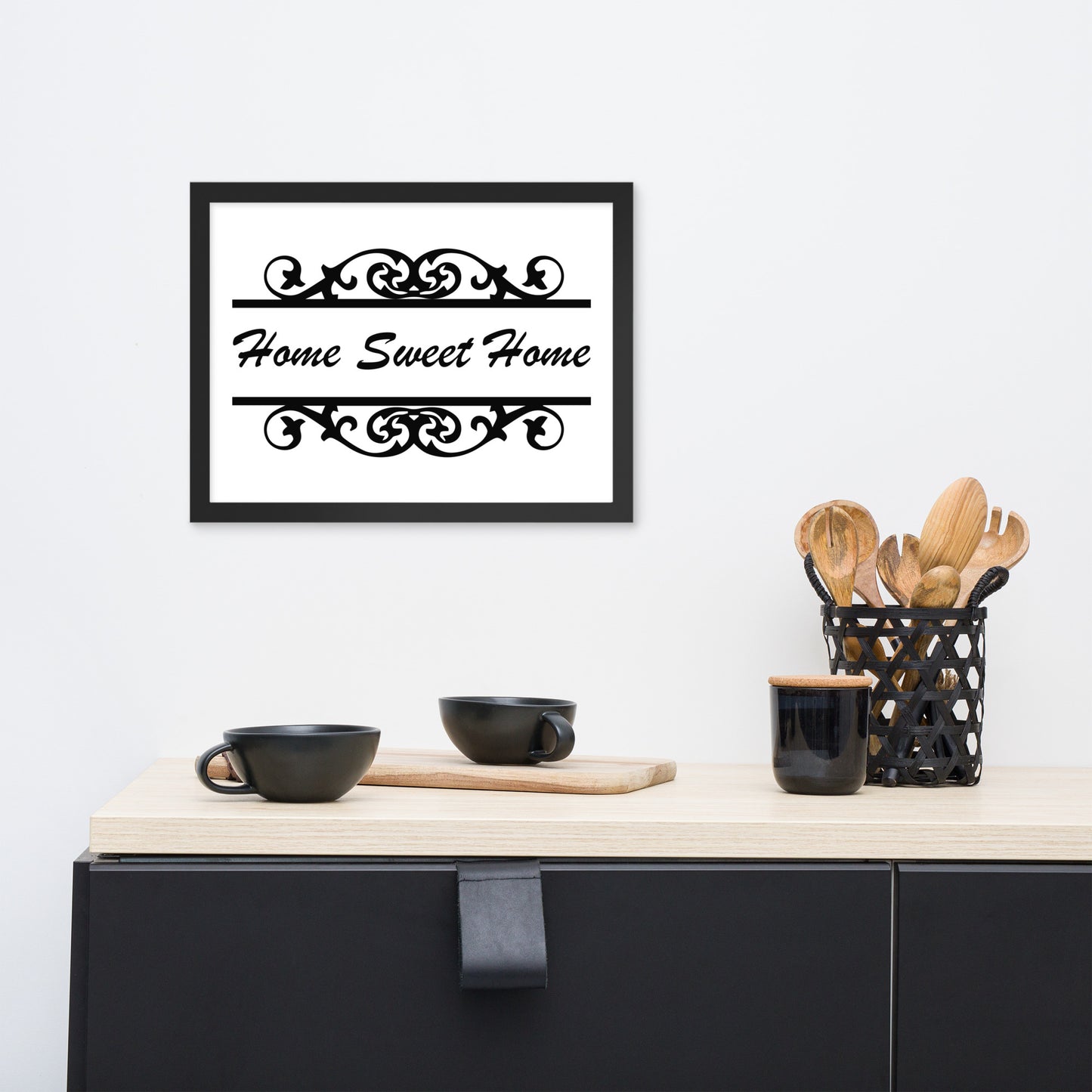 Gerahmtes Poster home sweet home Motiv #3