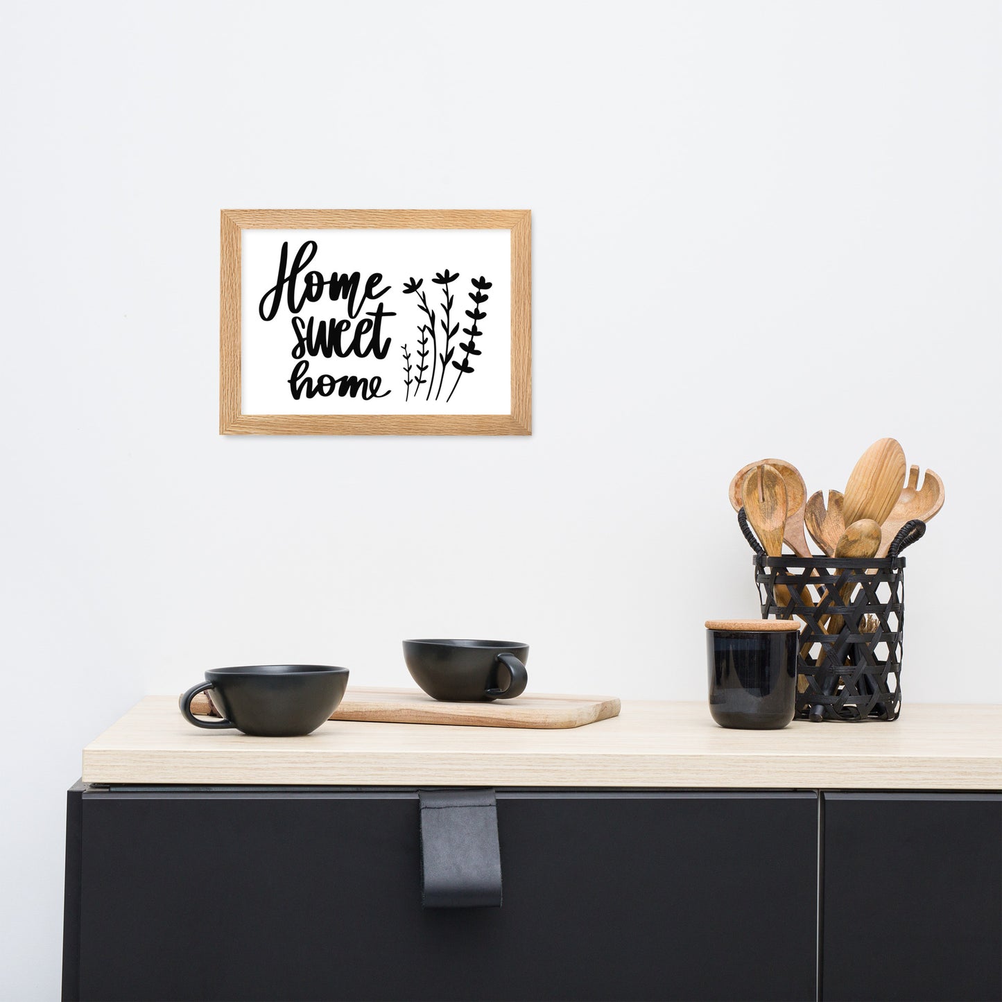 Gerahmtes Poster home sweet home